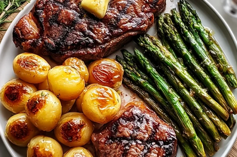 Father's Day Steak Dinner for Two Recipe