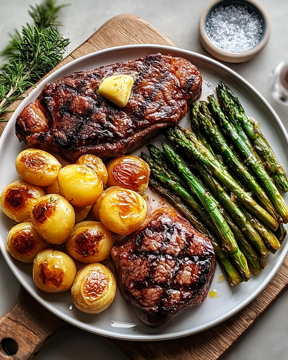 Father's Day Steak Dinner for Two Recipe