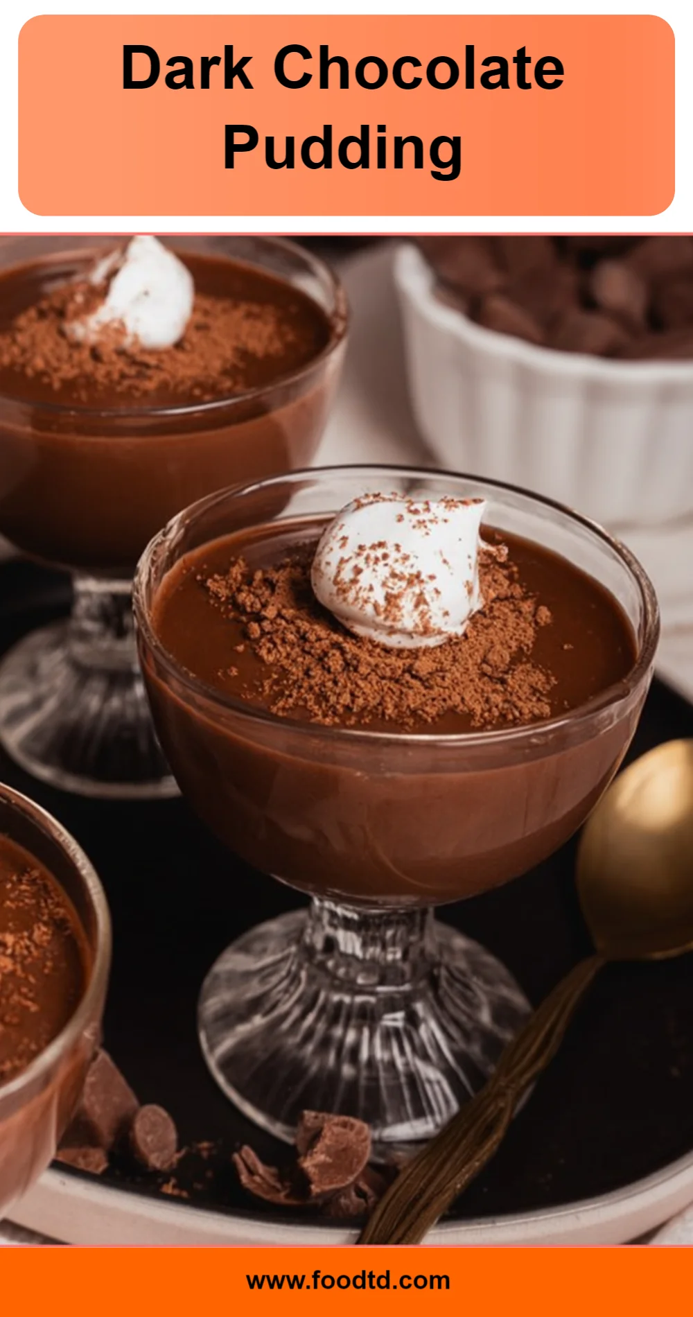 Homemade Dark Chocolate Pudding Recipe (Rich and Creamy!)