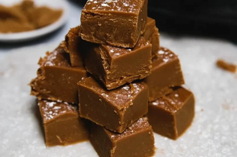 Irresistibly Easy Slow Cooker Gingerbread Fudge Recipe
