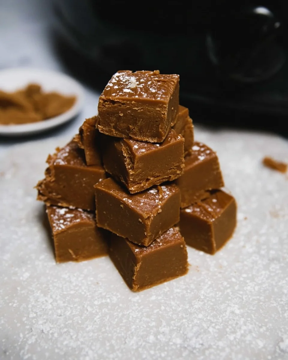 Irresistibly Easy Slow Cooker Gingerbread Fudge Recipe