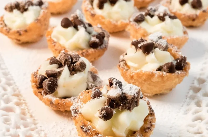 Mini Cannoli Cups Recipe (Quick and Delicious!)