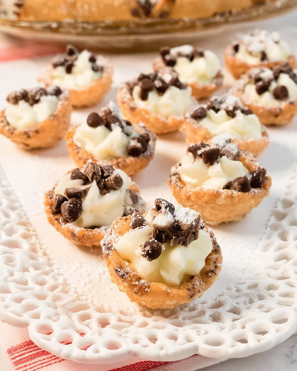 Mini Cannoli Cups Recipe (Quick and Delicious!)