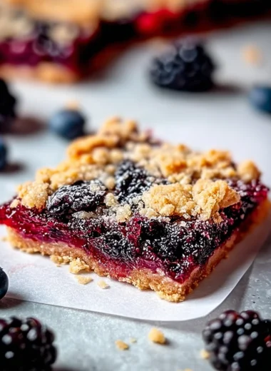 The Best Wild Berry Jam Slice Recipe