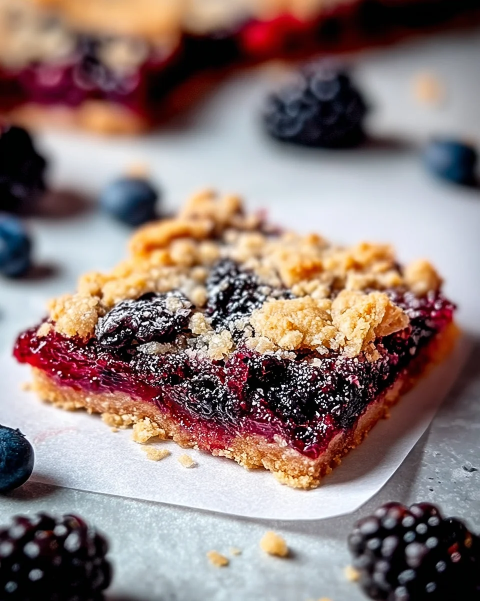 The Best Wild Berry Jam Slice Recipe