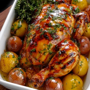 Ultimate Honey-Herb Glazed Roast Chicken Recipe