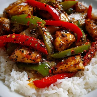 Ultimate Spicy Black Pepper Chicken Stir-Fry Recipe