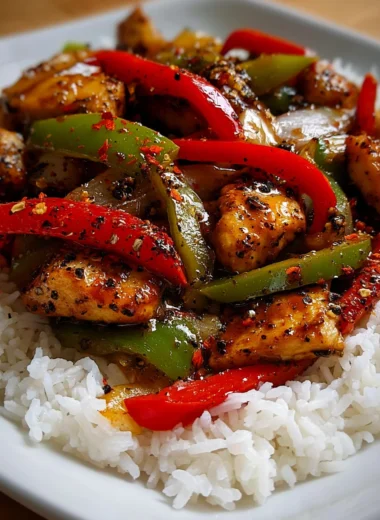 Ultimate Spicy Black Pepper Chicken Stir-Fry Recipe