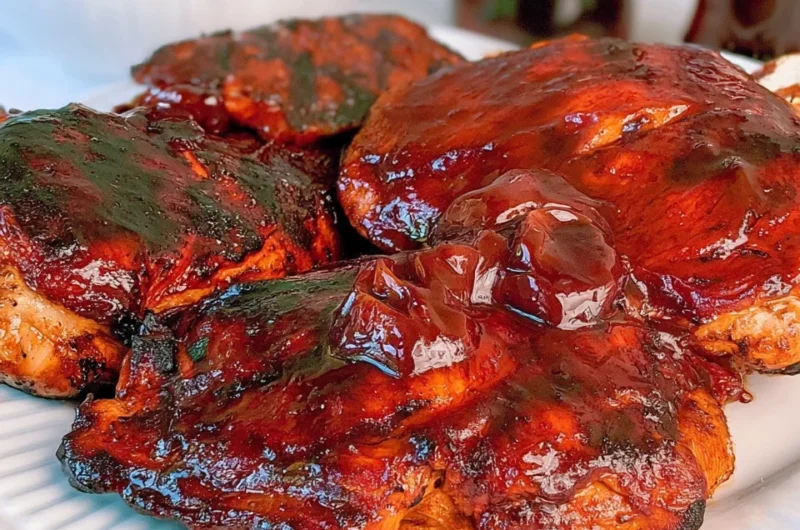 Cherry Dr. Pepper Grilled Chicken Recipe