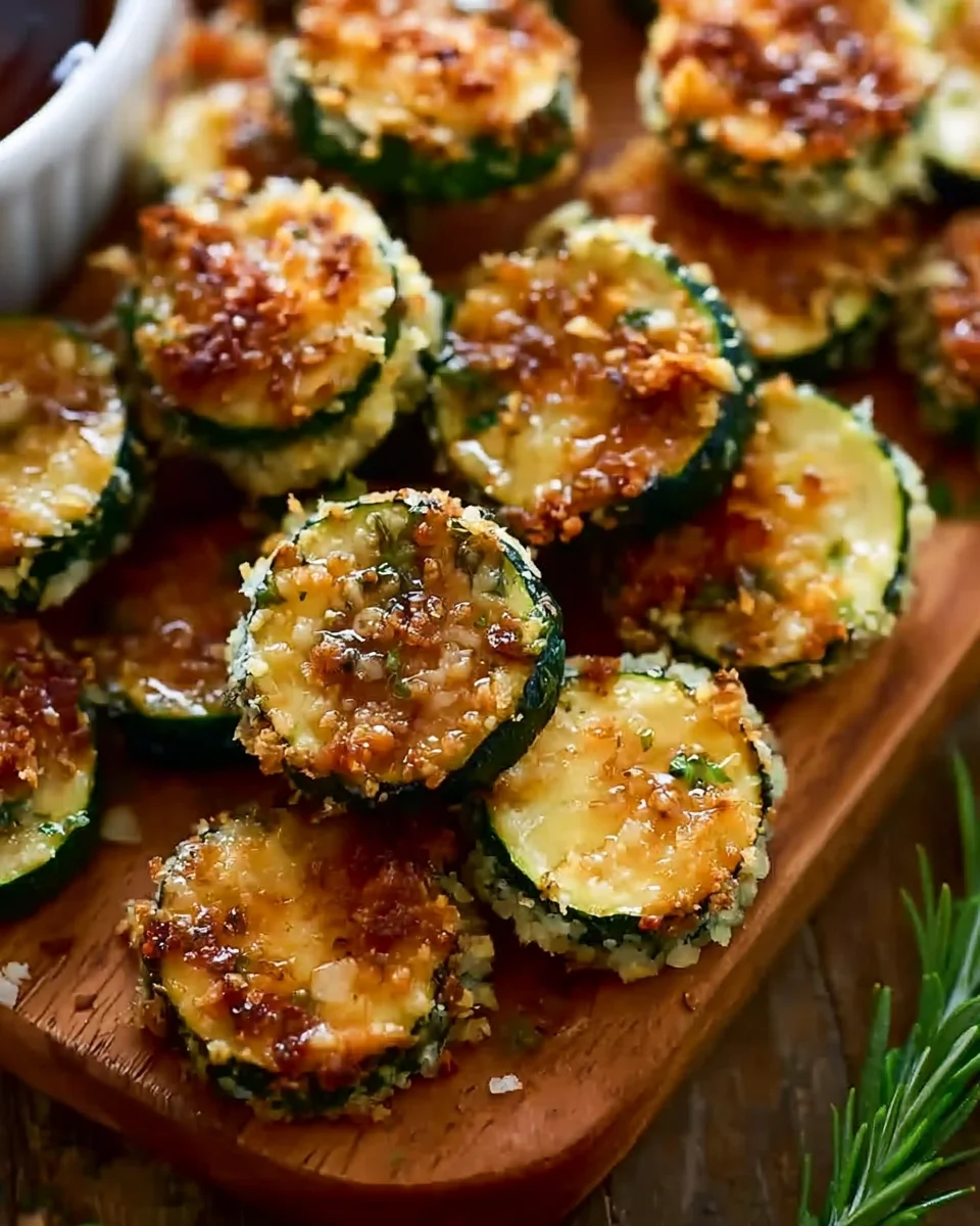 Crunchy Parmesan Zucchini Bites Recipe (Guilt-Free Snack!)
