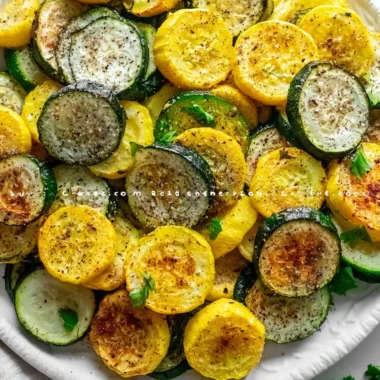 Delicious Oven Roasted Zucchini and Squash Recipe