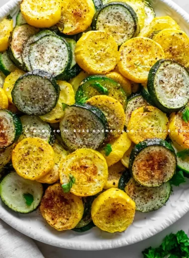 Delicious Oven Roasted Zucchini and Squash Recipe