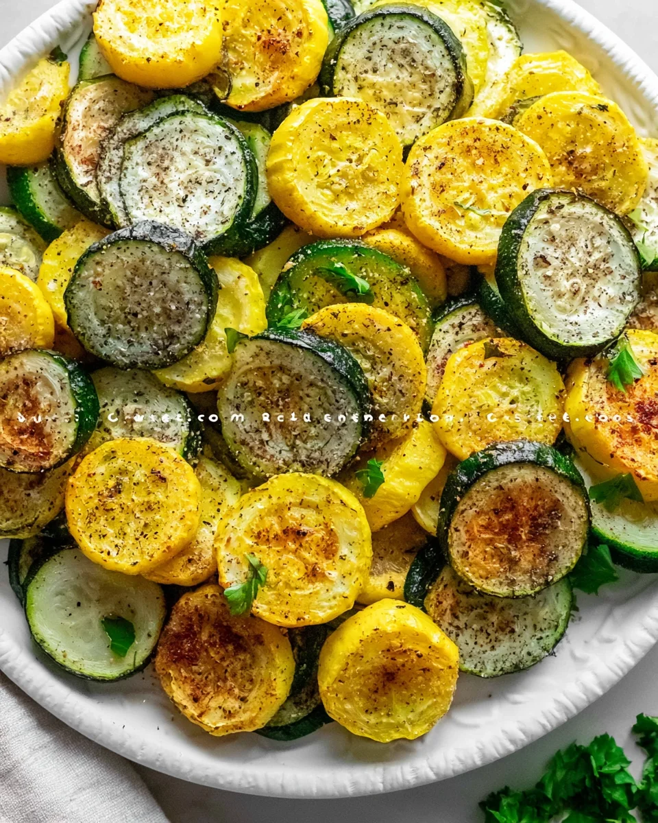 Delicious Oven Roasted Zucchini and Squash Recipe