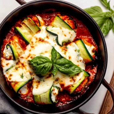 Delicious Ricotta Stuffed Zucchini Involtini Recipe