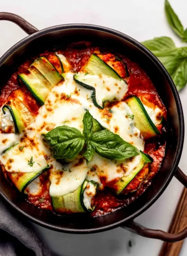 Delicious Ricotta Stuffed Zucchini Involtini Recipe