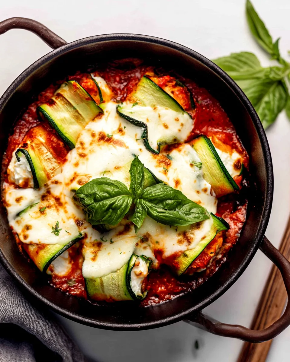 Delicious Ricotta Stuffed Zucchini Involtini Recipe
