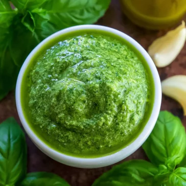 Deliciously Easy Homemade Basil Pesto Recipe