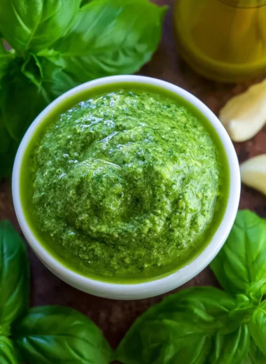 Deliciously Easy Homemade Basil Pesto Recipe