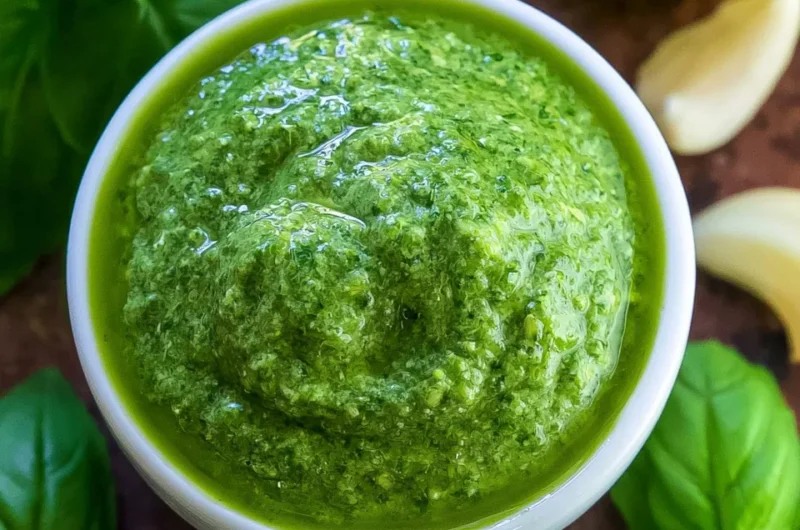 Deliciously Easy Homemade Basil Pesto Recipe