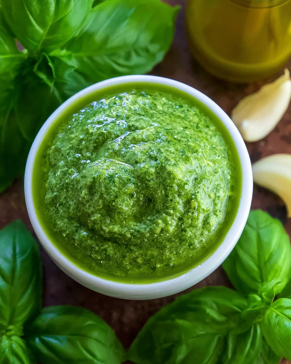 Deliciously Easy Homemade Basil Pesto Recipe