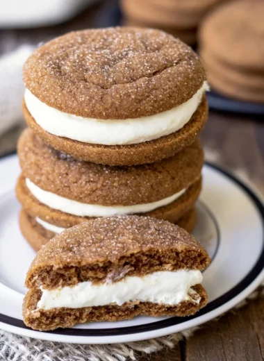 Delightful Molasses Cream Pie Cookies Recipe