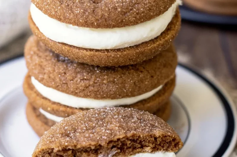 Delightful Molasses Cream Pie Cookies Recipe