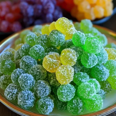 Delightfully Tangy Sour Patch Grapes Recipe