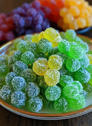 Delightfully Tangy Sour Patch Grapes Recipe
