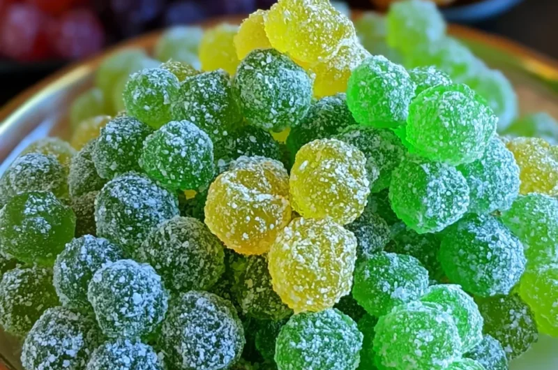 Delightfully Tangy Sour Patch Grapes Recipe
