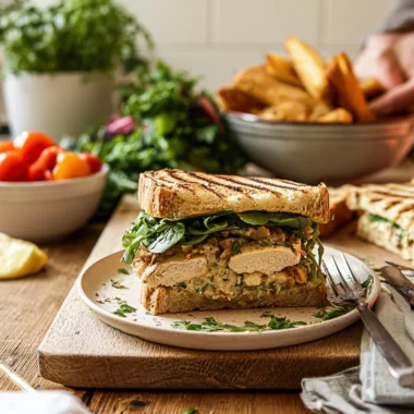 Quick & Creamy Chicken Sandwich Recipe