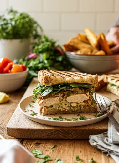 Quick & Creamy Chicken Sandwich Recipe