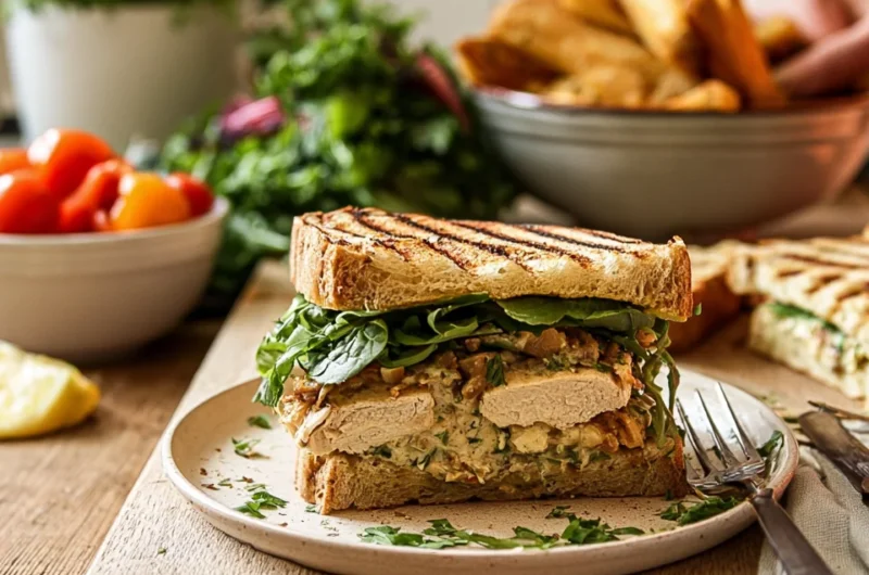 Quick & Creamy Chicken Sandwich Recipe