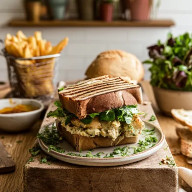 Quick & Creamy Chicken Sandwich Recipe