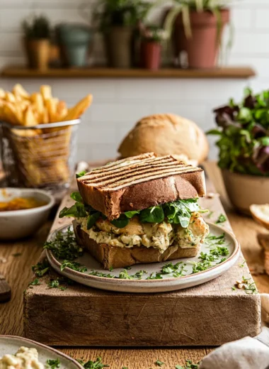Quick & Creamy Chicken Sandwich Recipe