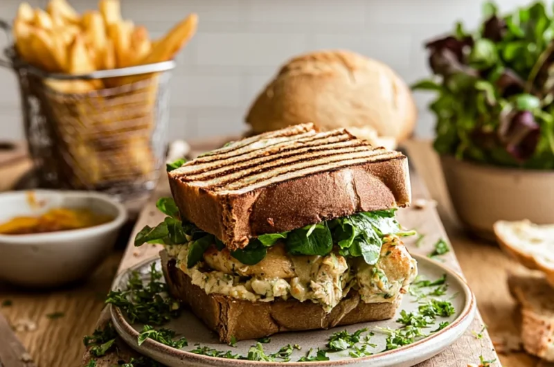 Quick & Creamy Chicken Sandwich Recipe