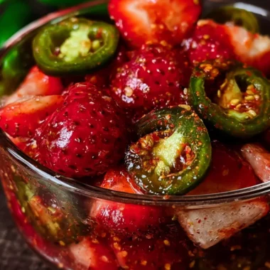 Spicy Strawberry Jalapeño Cowboy Recipe