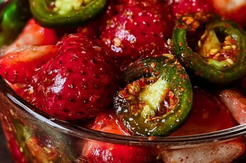 Spicy Strawberry Jalapeño Cowboy Recipe