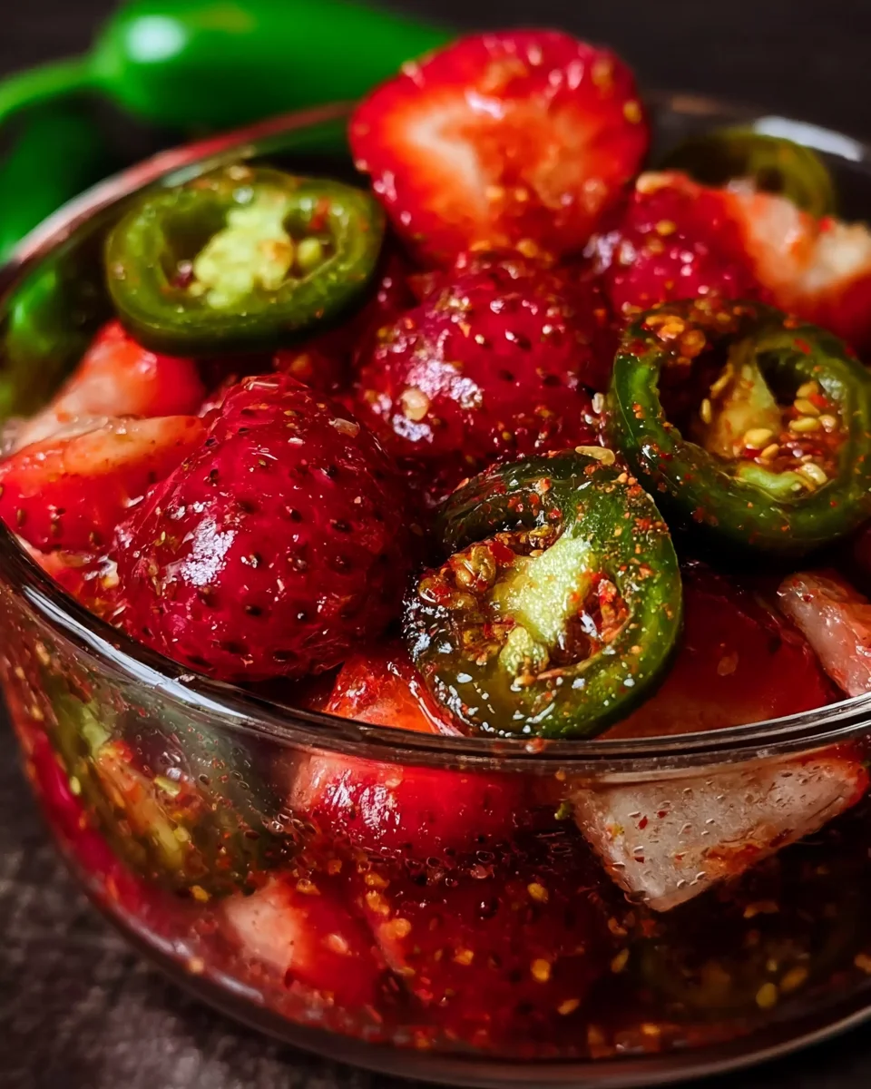 Spicy Strawberry Jalapeño Cowboy Recipe