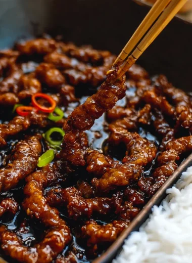 Sticky Honey Garlic Pork Recipe (Quick & Easy!)