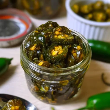 Sweet and Spicy Candied Jalapeños Recipe