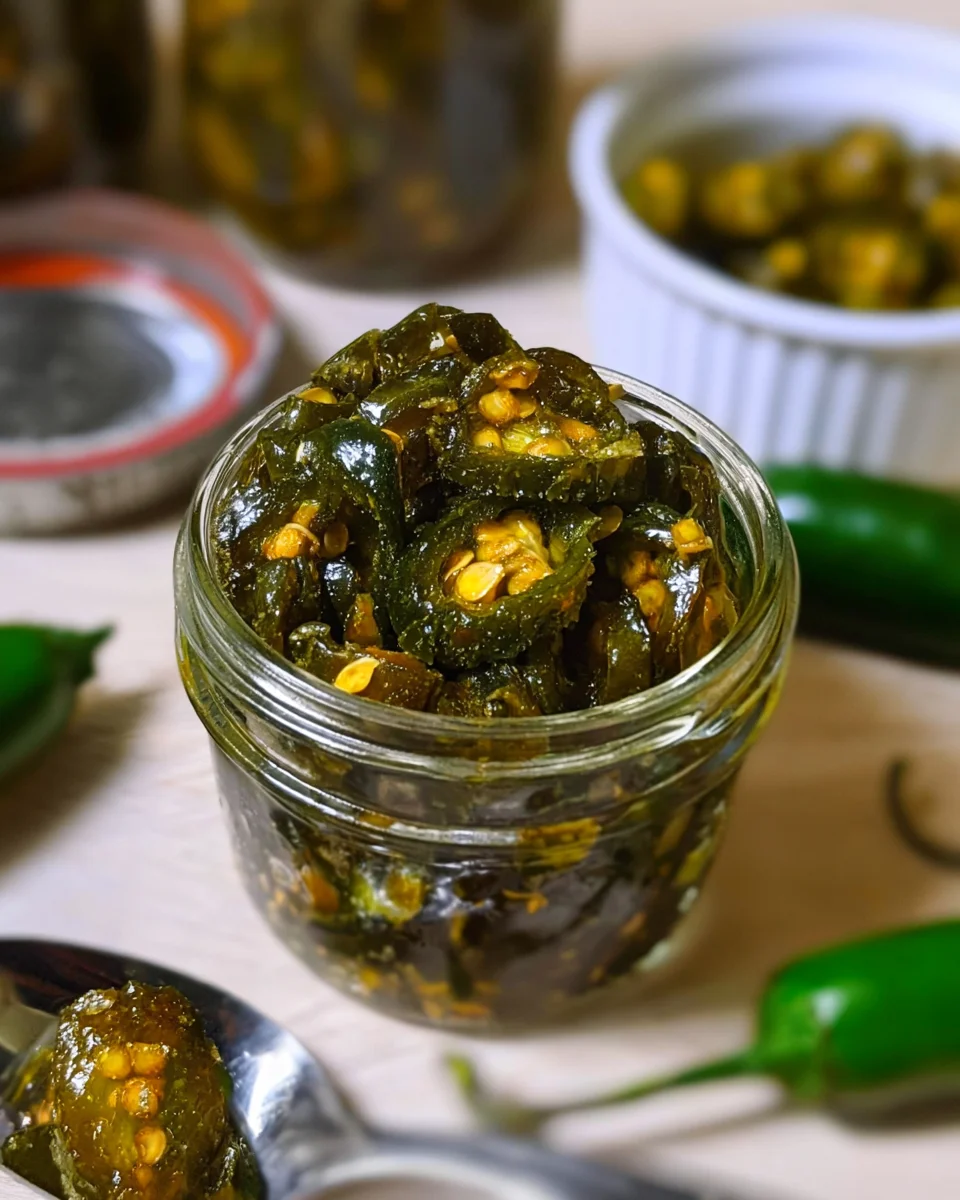 Sweet and Spicy Candied Jalapeños Recipe