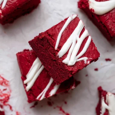 The Best Fudgy Red Velvet Brownies Recipe (Irresistibly Delicious!)