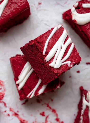 The Best Fudgy Red Velvet Brownies Recipe (Irresistibly Delicious!)